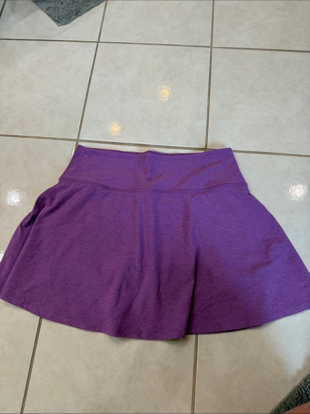 Beyond Yoga Purple Mini Skirt